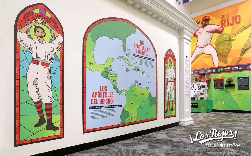 Cincinnati Reds Hall of Fame and Museum Latin American baseball exhibit