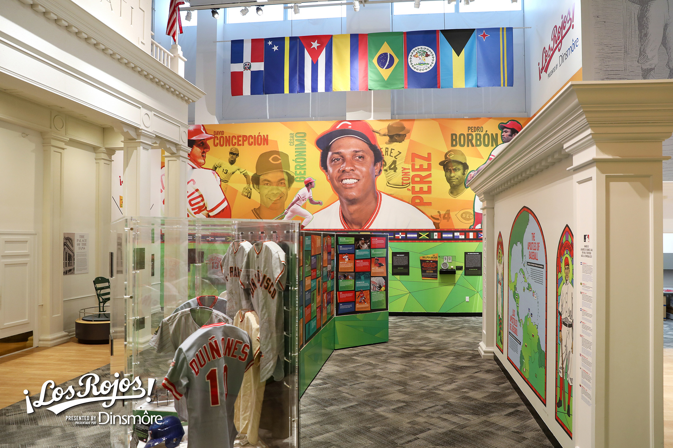 Cincinnati Reds Hall of Fame and Museum Latin American baseball exhibit