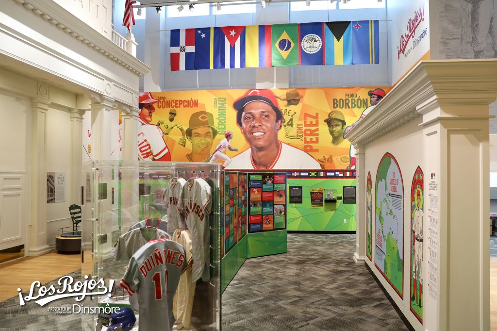 Cincinnati Reds Hall of Fame and Museum Latin American baseball exhibit