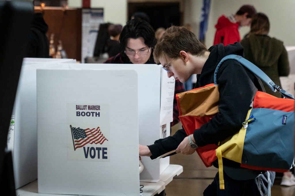 Americans Head To The Polls To Vote In The 2022 Midterm Elections