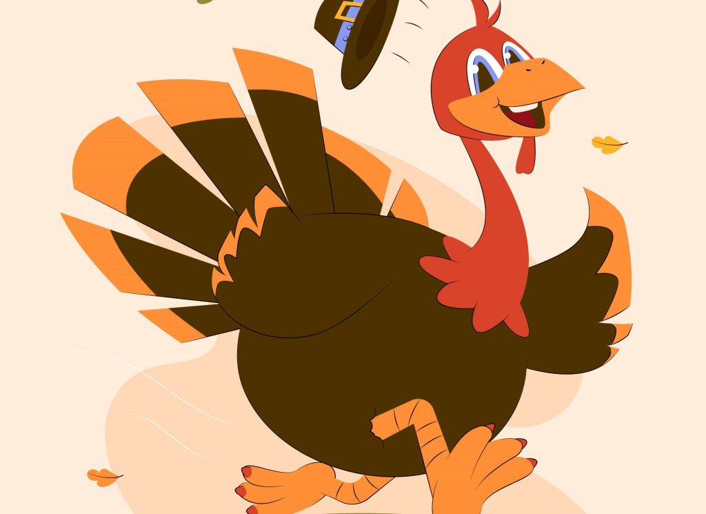 Turkey Run Illustration