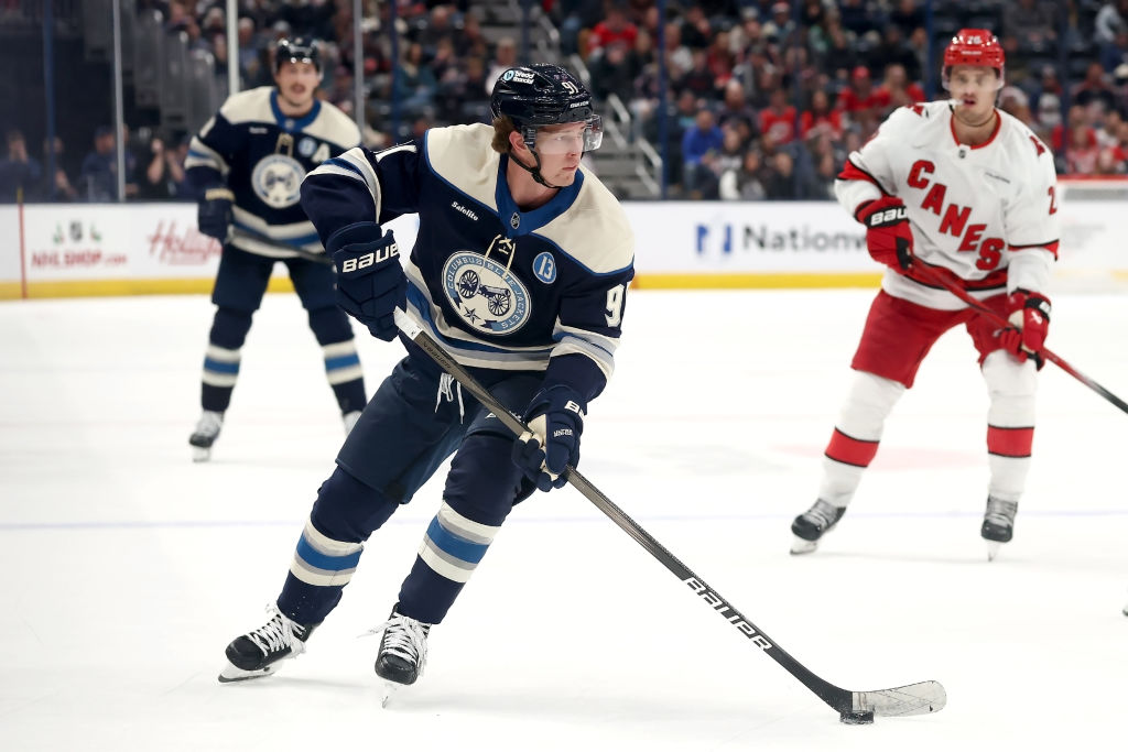 Carolina Hurricanes v Columbus Blue Jackets