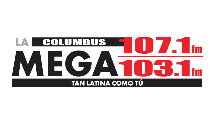 La Mega 107.1 / 103.1 Columbus logo