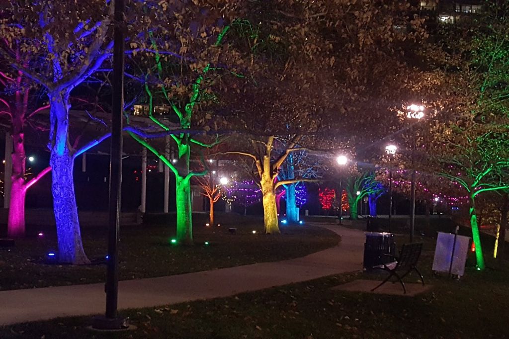 Columbus Commons Christmas