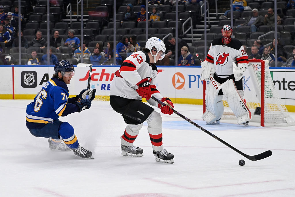 New Jersey Devils v St Louis Blues