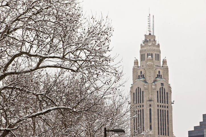 Winter in Columbus, Ohio