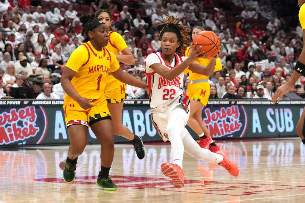 COLLEGE BASKETBALL: JAN 23 Women's - Maryland at Ohio State