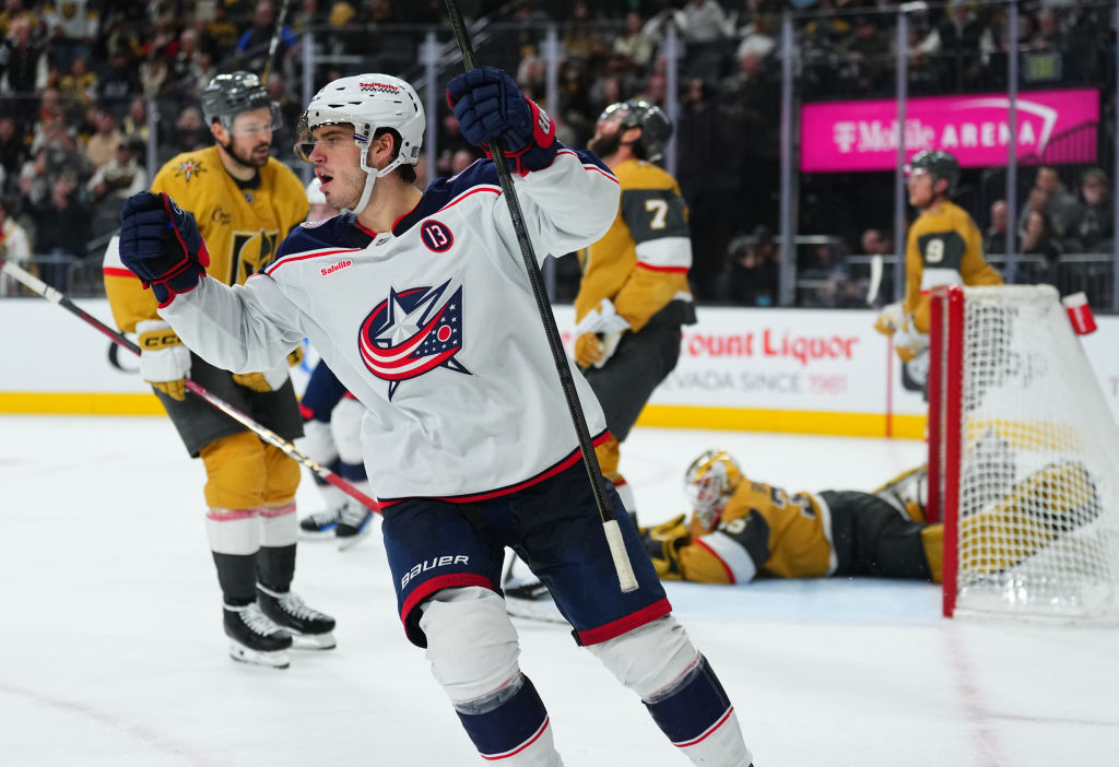 Columbus Blue Jackets v Vegas Golden Knights