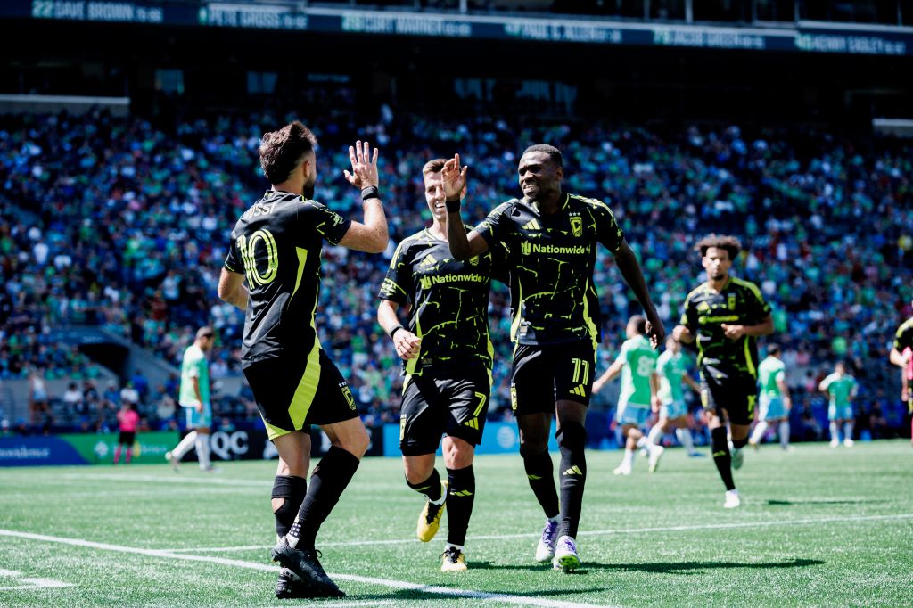 Columbus Crew against Seattle Sounders FC