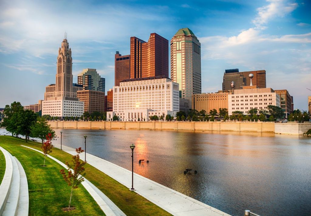 Cielo cálido y tormentas a la vista en Columbus