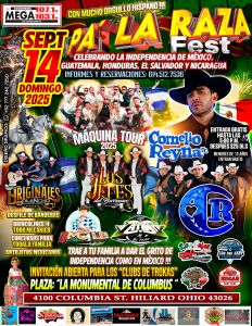 La Mega te invita a "Pa’ La Raza Fest 2025" celebra el orgullo hispano en Columbus