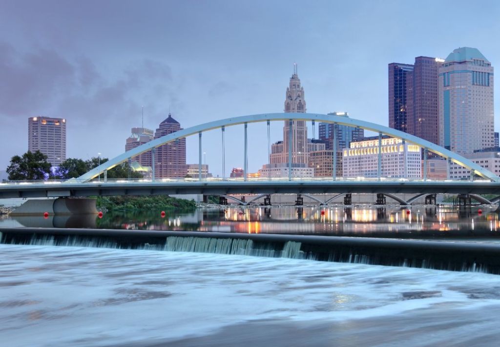 Lluvias y viento marcan el martes en Columbus