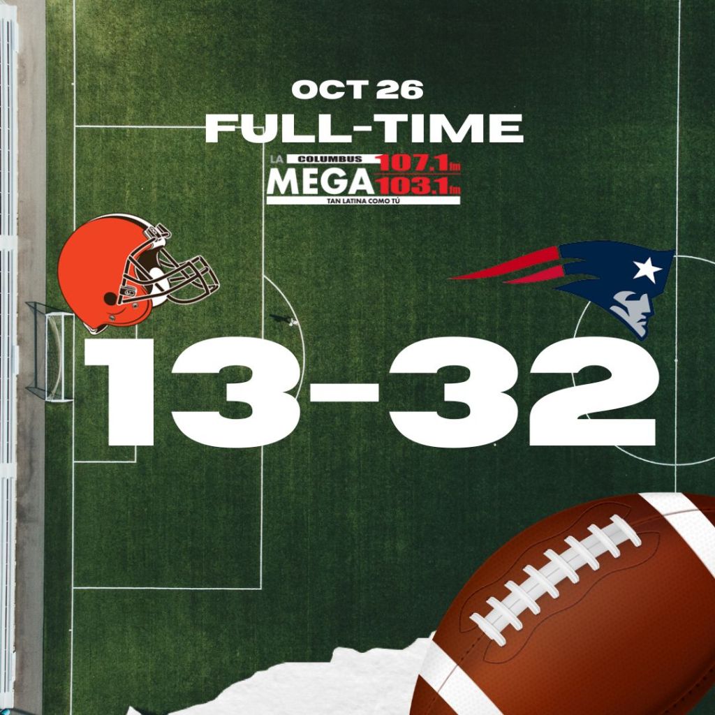 Patriots superan a Cleveland pese a noche histórica de Myles Garrett