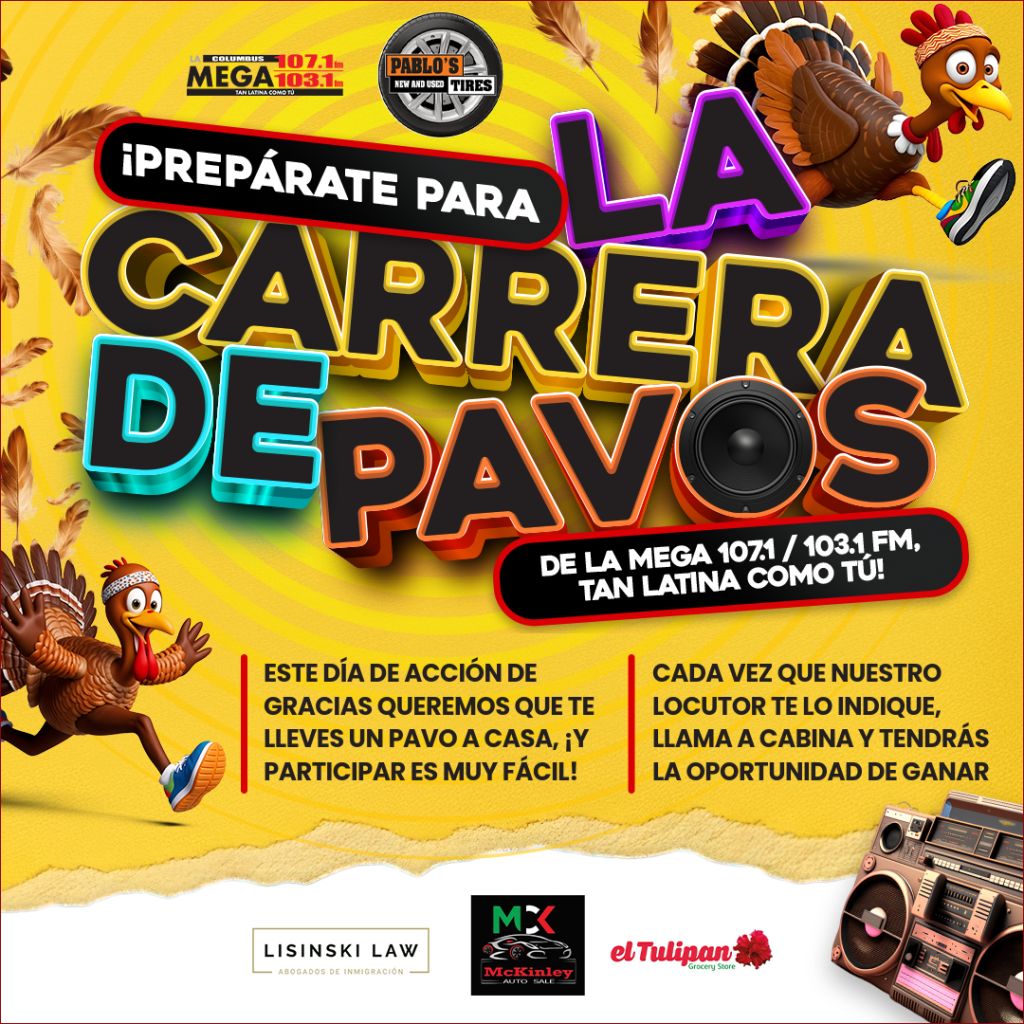 Turkey Race - Carrera de Pavos Columbus 2025