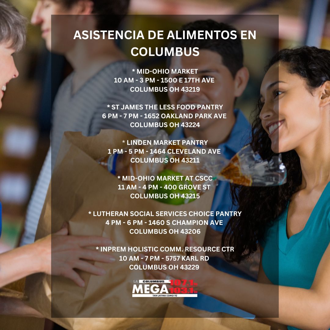 Asistencia de Alimentos en Columbus