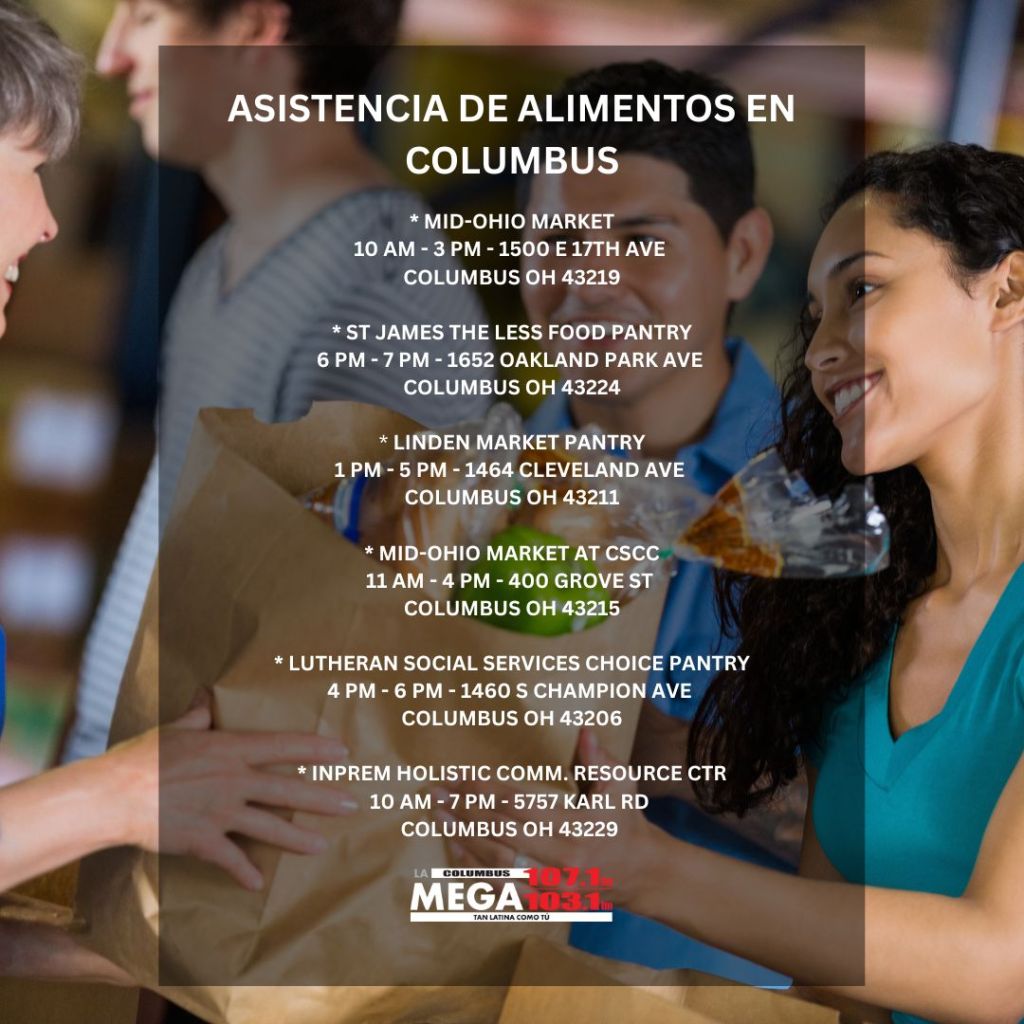 Asistencia de Alimentos en Columbus