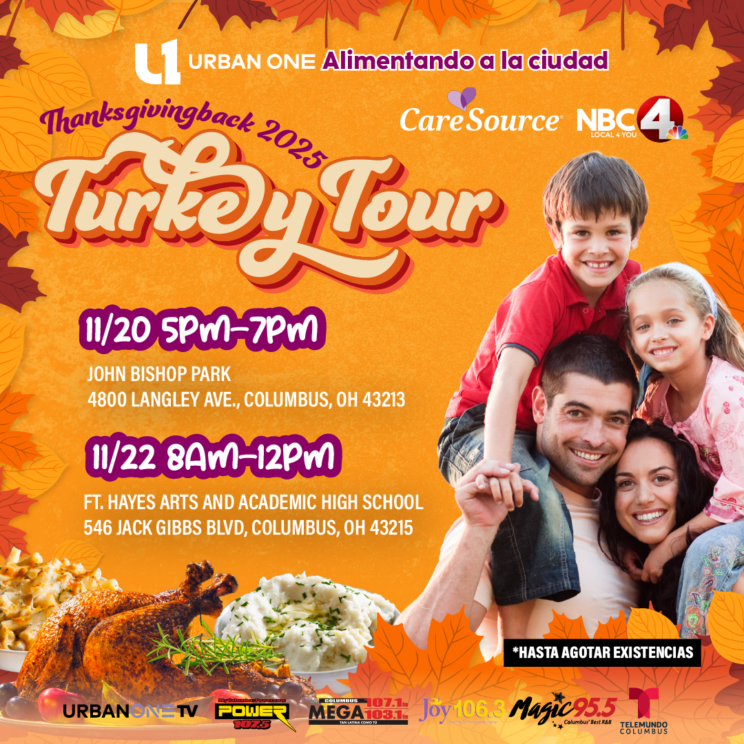 Turkey Tour 2025: Entrega de pavos gratis en Columbus / creative services