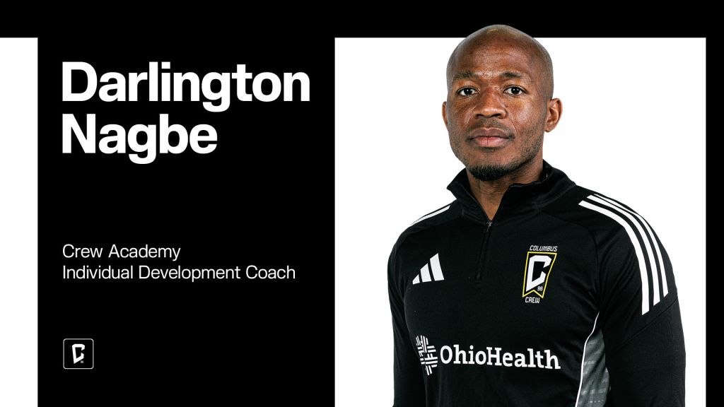 Darlington Nagbe, nuevo entrenador de desarrollo del Crew