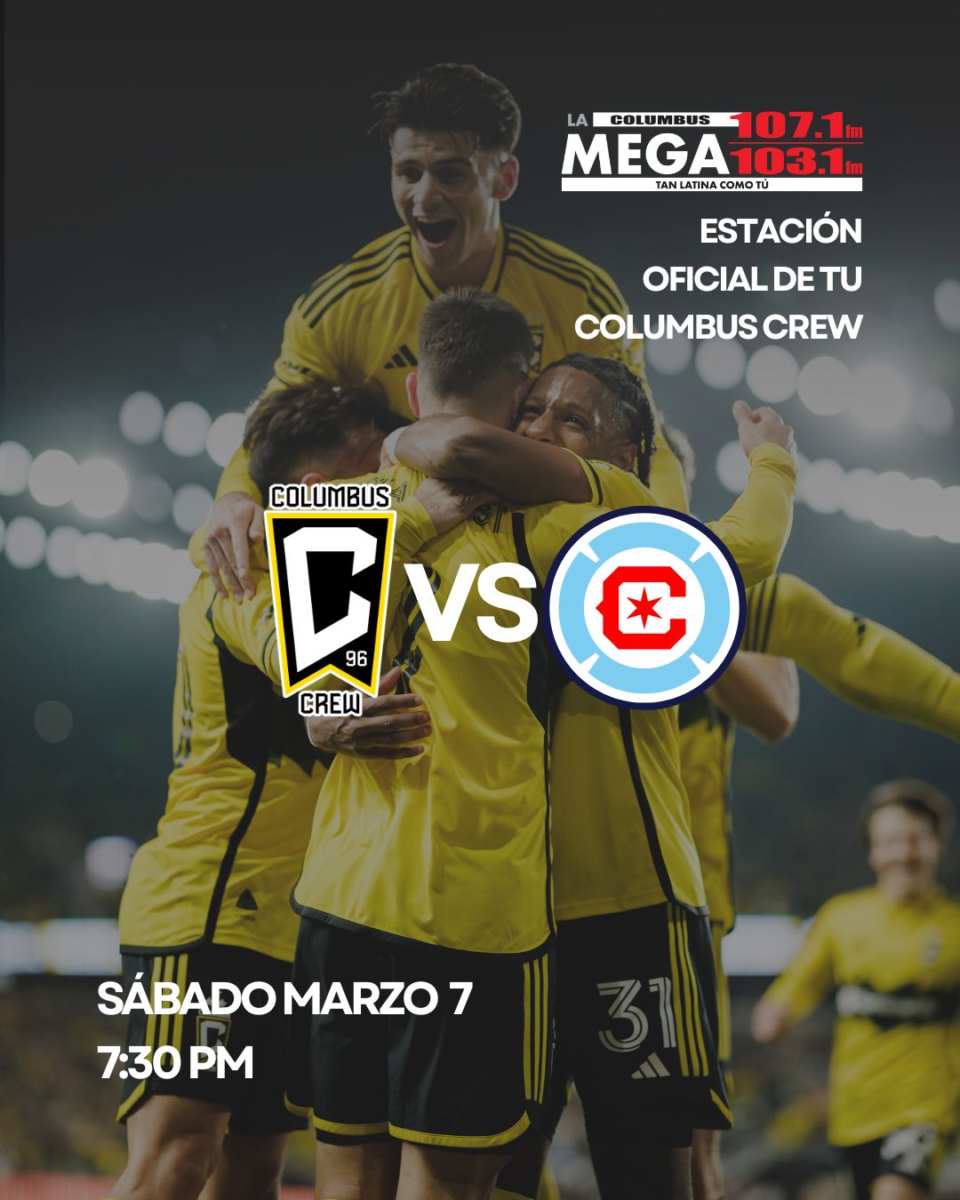 Columbus Crew debuta en casa ante Chicago Fire este 7 de marzo