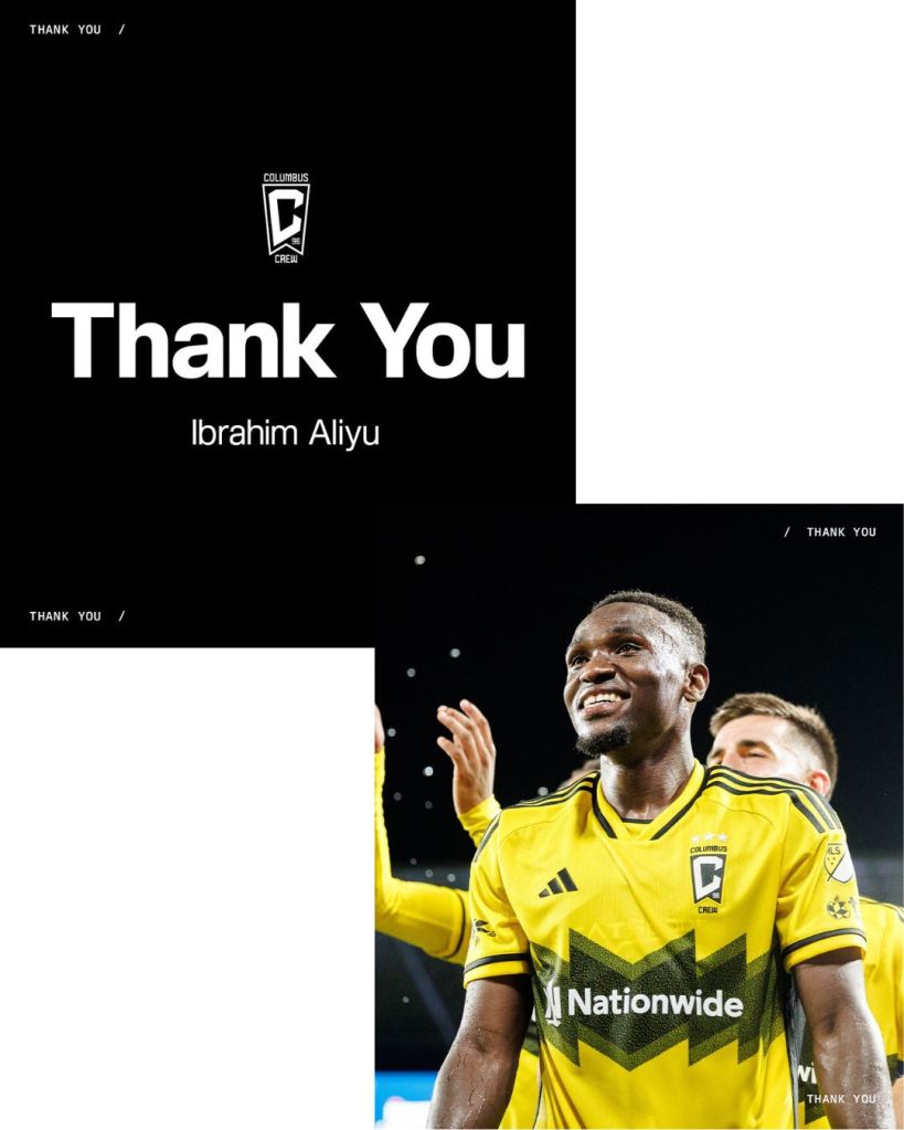 Columbus Crew traspasa a Ibrahim Aliyu