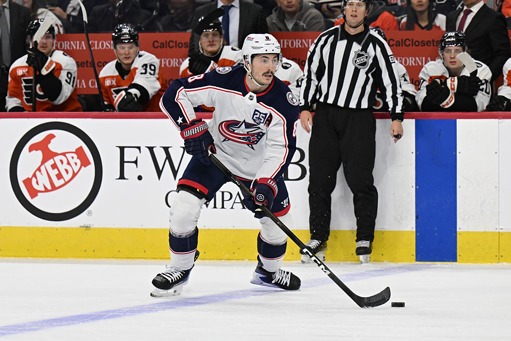 NHL: MAR 24 Blue Jackets at Flyers