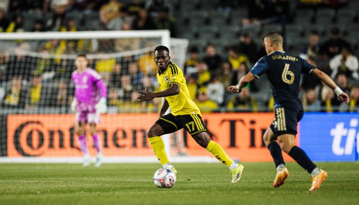 Columbus Crew vence 2-0 al Philadelphia Union