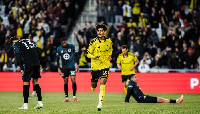 Columbus crew cae 2-3 ante Minnesota United
