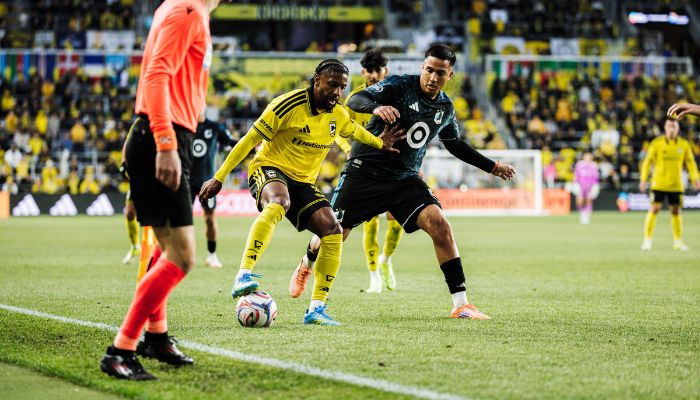 Columbus crew cae 2-3 ante Minnesota United