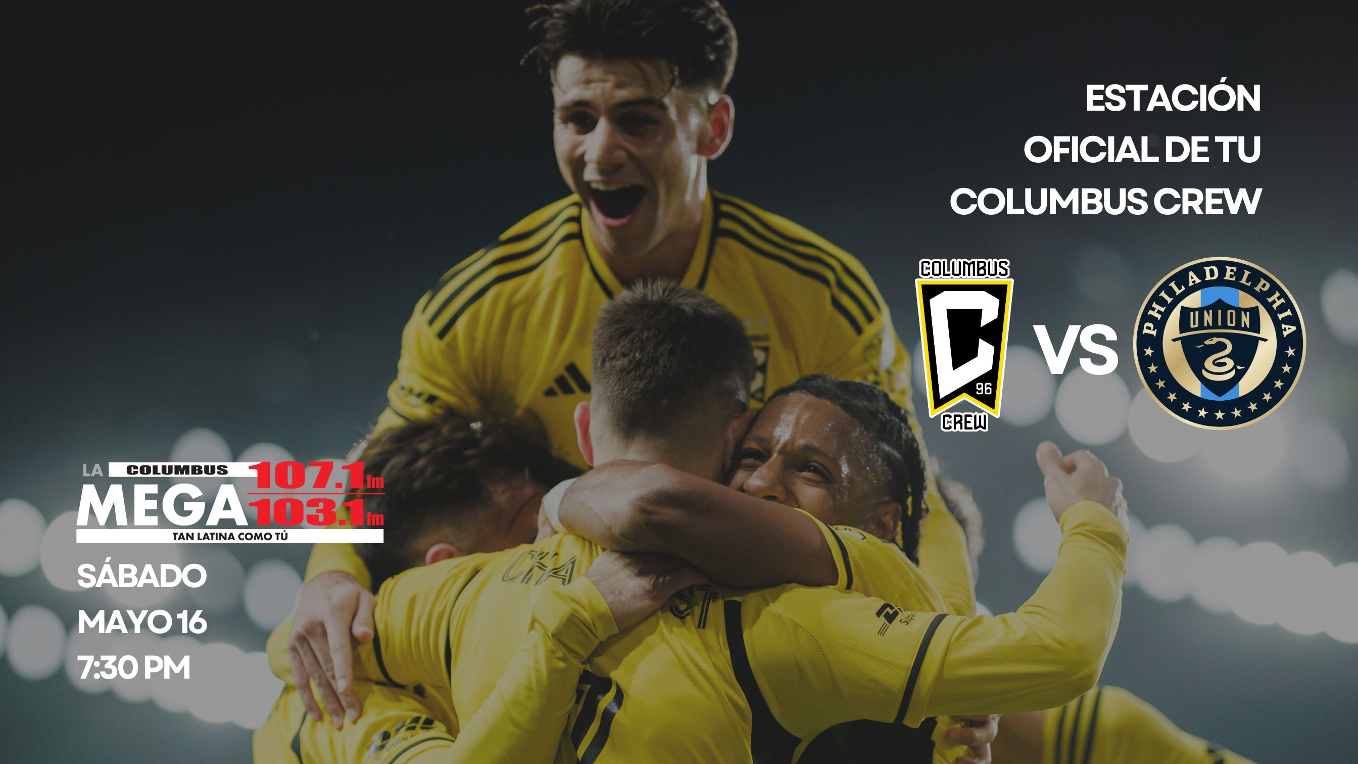 Columbus Crew vs Philadelphia Union por La Mega Columbus