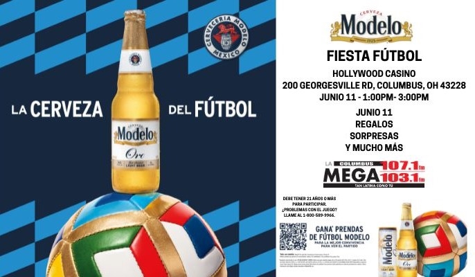 11 de junio: ¡No se pierda la “Fiesta Fútbol” en Hollywood Casino!  